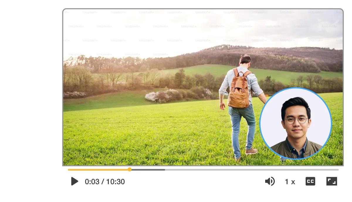 Visla AI Avatar video creator streamlining video production without filming